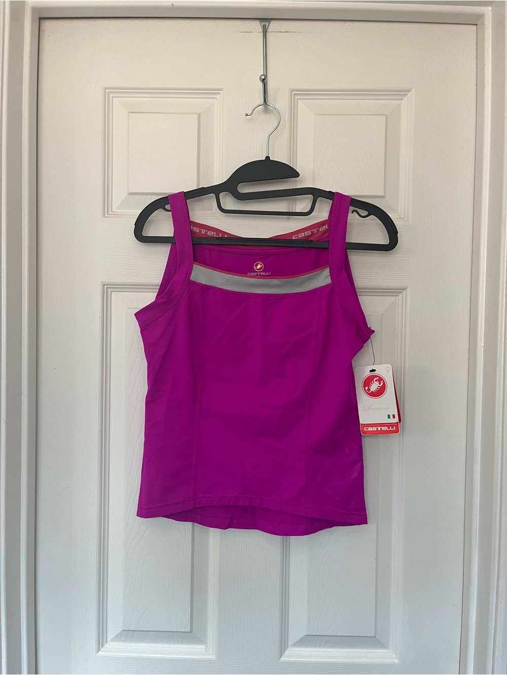 Castelli Women’s Bright Magenta Tank Top